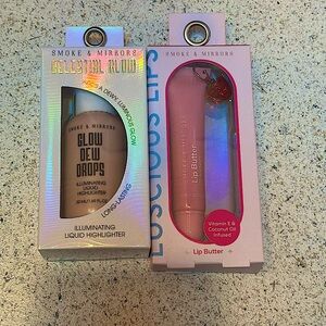 Smoke & Mirrors Liquid Highlighter & Strawberry Lip Butter